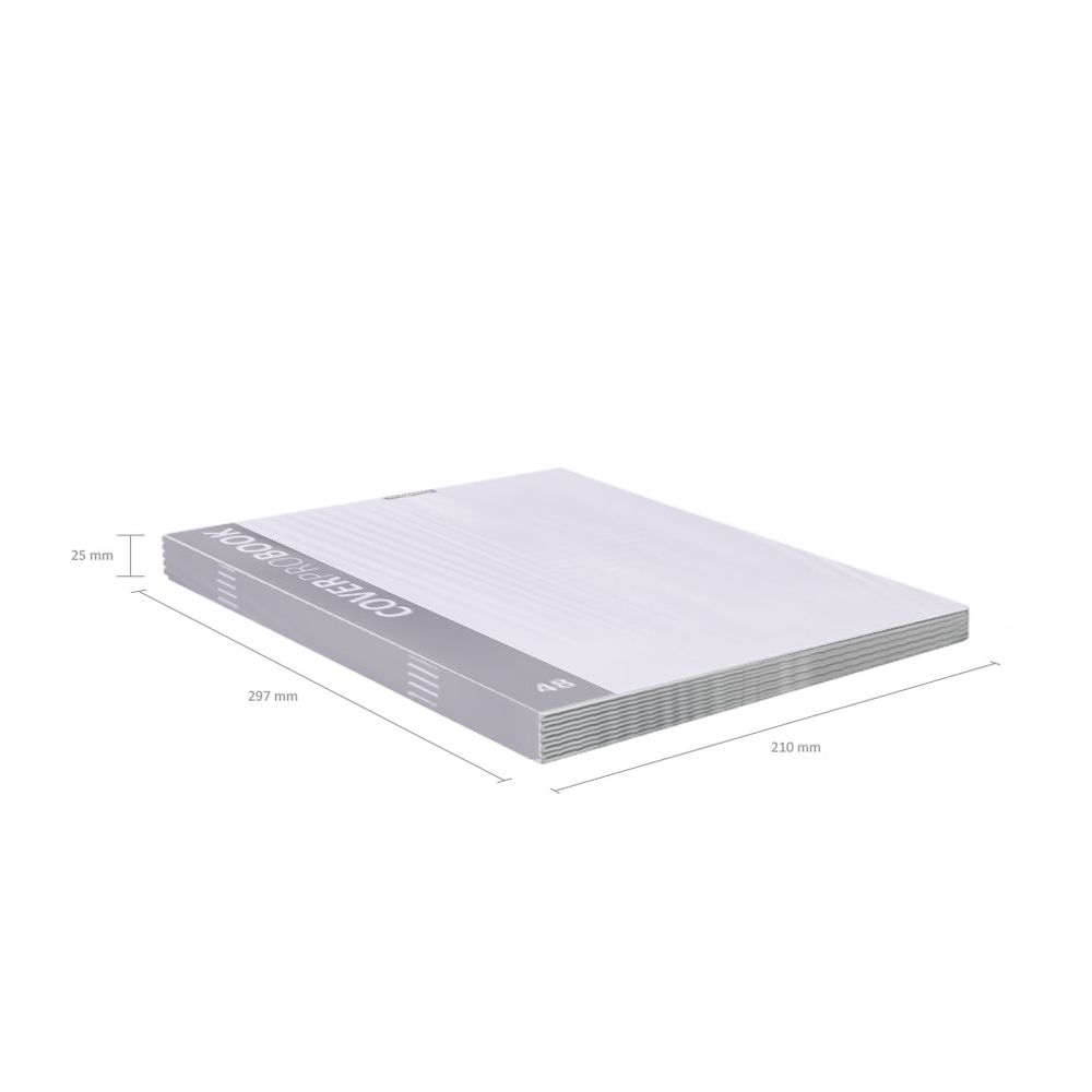 Тетрадь общая ученическая с пластиковой обложкой на скобе ErichKrause CoverProBook Pastel, сиреневый, А4, 48 листов, клетка