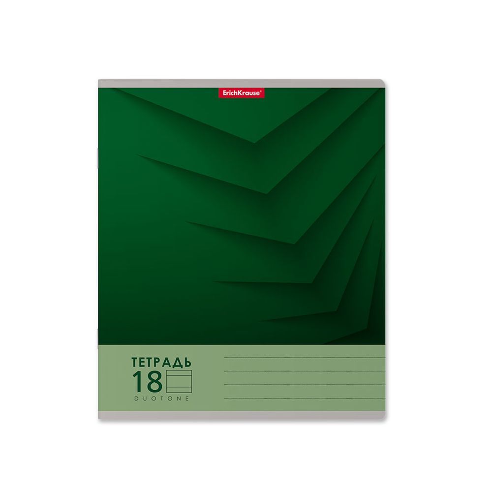 Тетрадь школьная ученическая ErichKrause Duotone Next ассорти, 18 листов, линейка _MIX-PACK