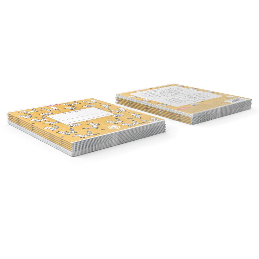 Тетрадь школьная ученическая ErichKrause Foxes, 18 листов, линейка