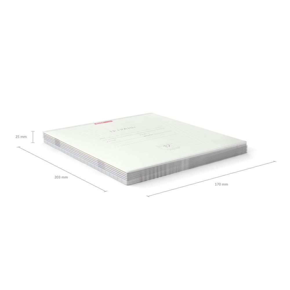 Тетрадь школьная ученическая ErichKrause Классика Pastel ассорти, 12 листов, клетка _MIX-PACK