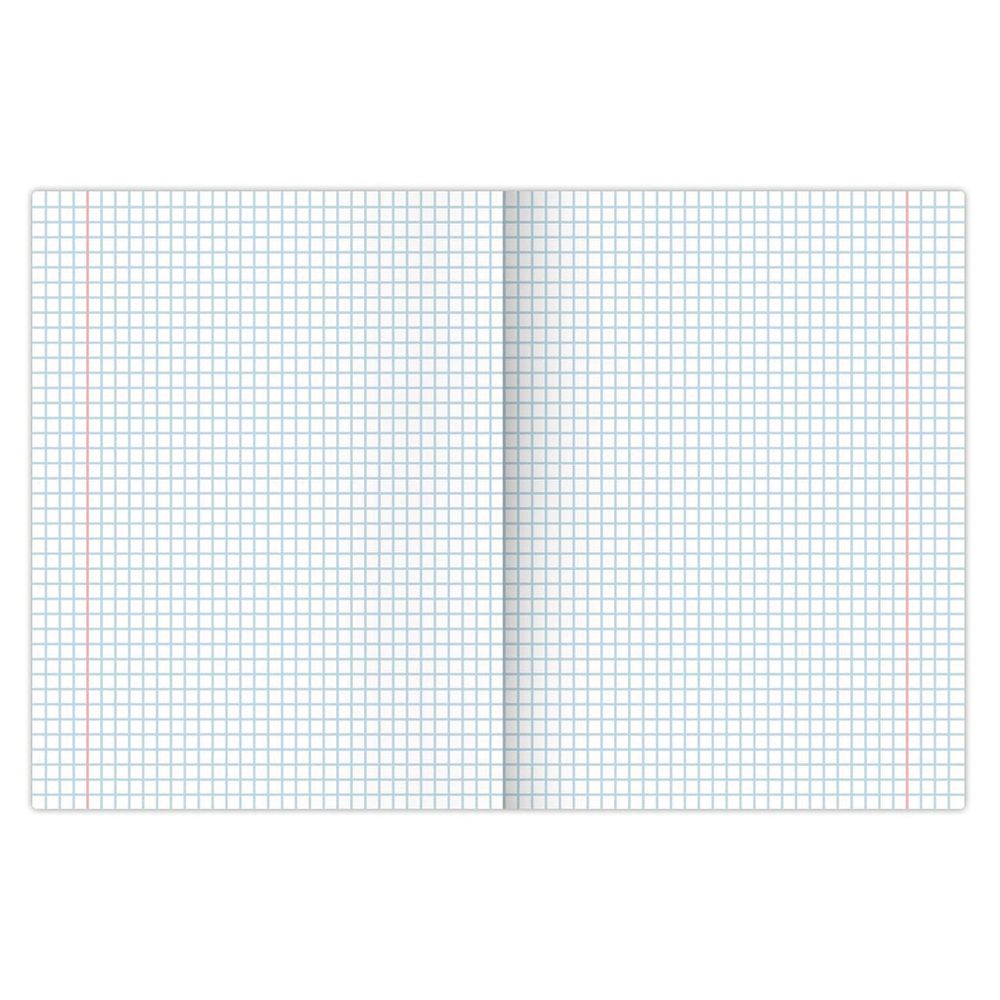 Тетрадь 24 л. BRAUBERG КЛАССИКА, клетка, обложка картон, ЧЕРНАЯ