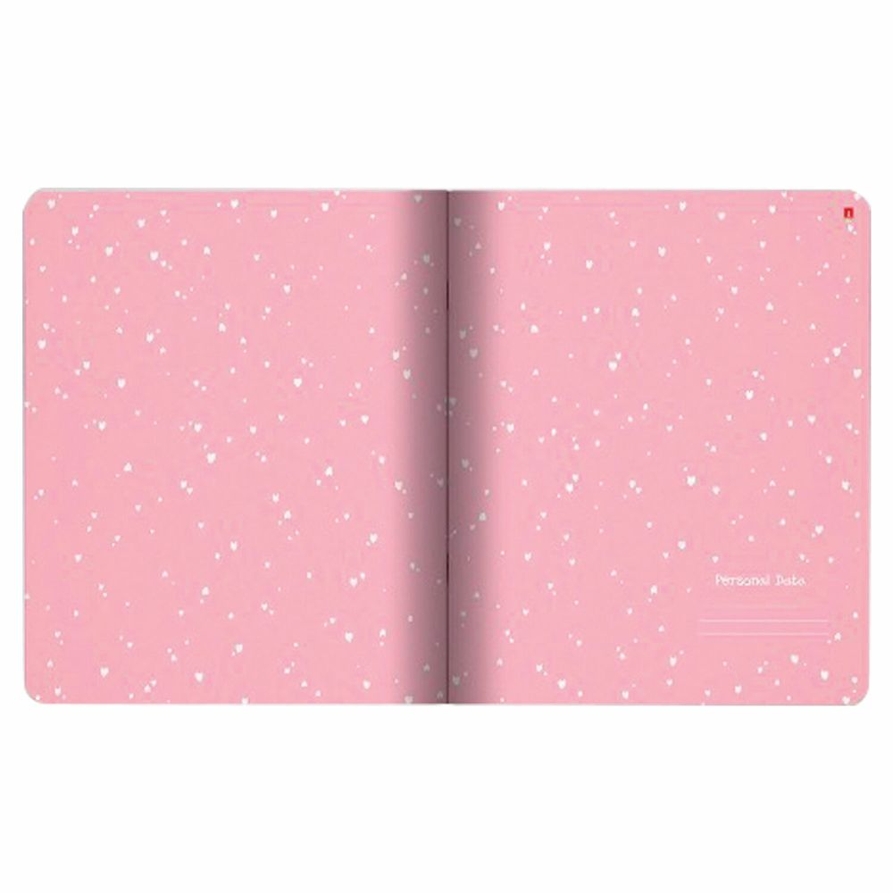 Тетрадь А5 48 л. АЛЬТ скоба, клетка, Soft Touch, фольга, "ЗЕФИРНОЕ НАСТРОЕНИЕ"