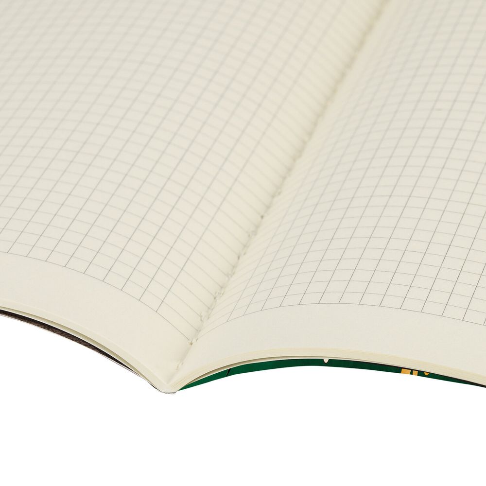 Тетрадь 40 л. в клетку обложка SoftTouch, бежевая бумага 70 г/м2, сшивка, А5 (147х210 мм), RED FLOWERS, BRAUBERG