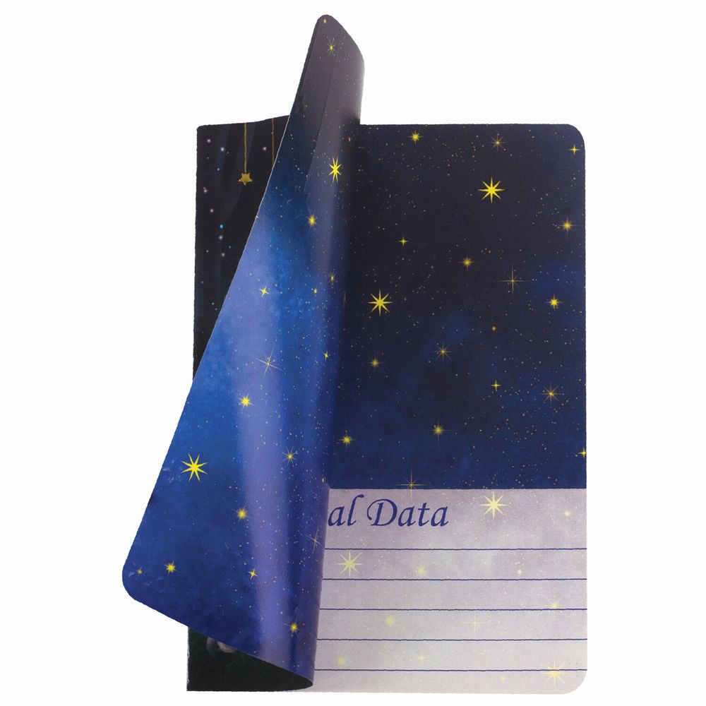 Тетрадь 40 л. в клетку обложка SoftTouch, фольга, бежевая бум. 70 г/м2, сшивка, А5 (147х210 мм), FAIRY TALE, BRAUBERG