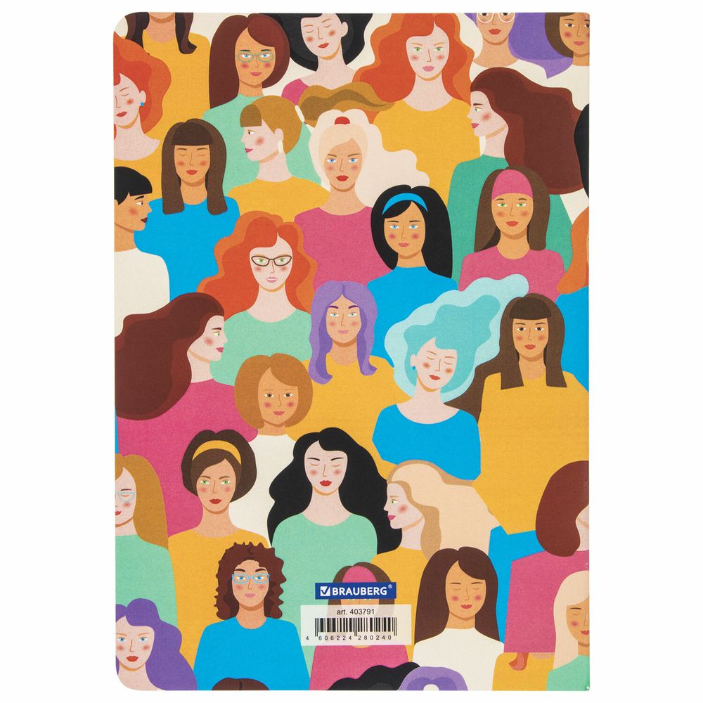 Тетради 40 л. в клетку обложка SoftTouch, НАБОР 3 шт., бежевая бумага 70 г/м2, сшивка, А5 (147х210 мм), JOY, BRAUBERG