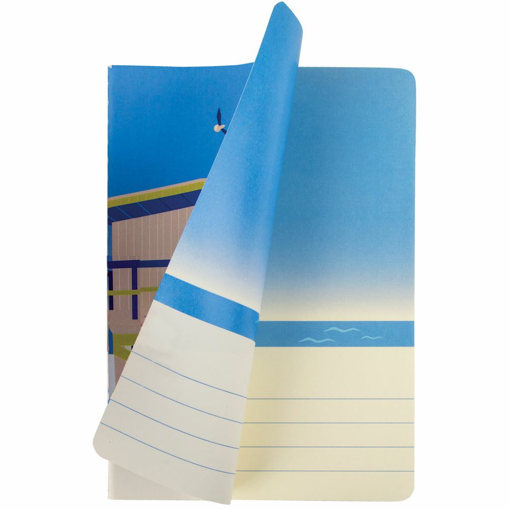 Тетради 40 л. в клетку обложка SoftTouch, НАБОР 3 шт., бежевая бумага 70 г/м2, сшивка, А5 (147х210 мм), JOY, BRAUBERG