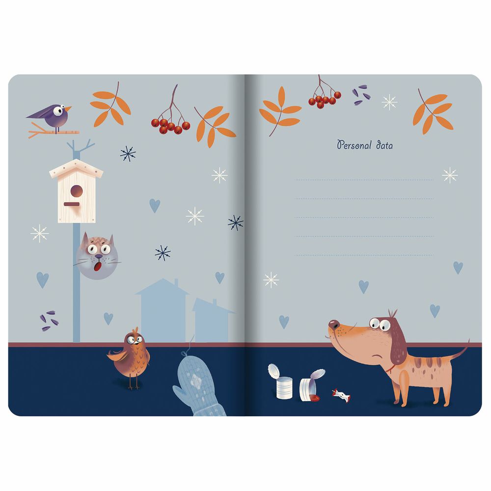 Тетради 40 л. в клетку обложка SoftTouch, НАБОР 3 шт., бежевая бумага 70 г/м2, сшивка, А5 (147х210 мм), PATTERN, BRAUBERG