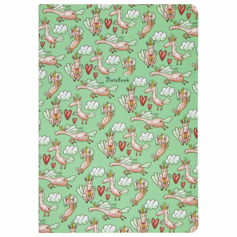 Тетради 40 л. в клетку обложка SoftTouch, НАБОР 3 шт., бежевая бумага 70 г/м2, сшивка, А5 (147х210 мм), PATTERN, BRAUBERG