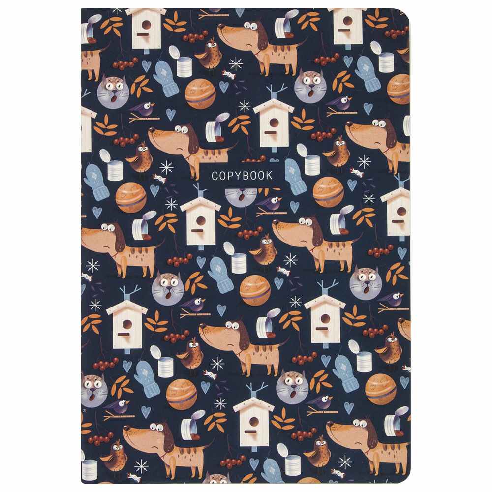 Тетради 40 л. в клетку обложка SoftTouch, НАБОР 3 шт., бежевая бумага 70 г/м2, сшивка, А5 (147х210 мм), PATTERN, BRAUBERG