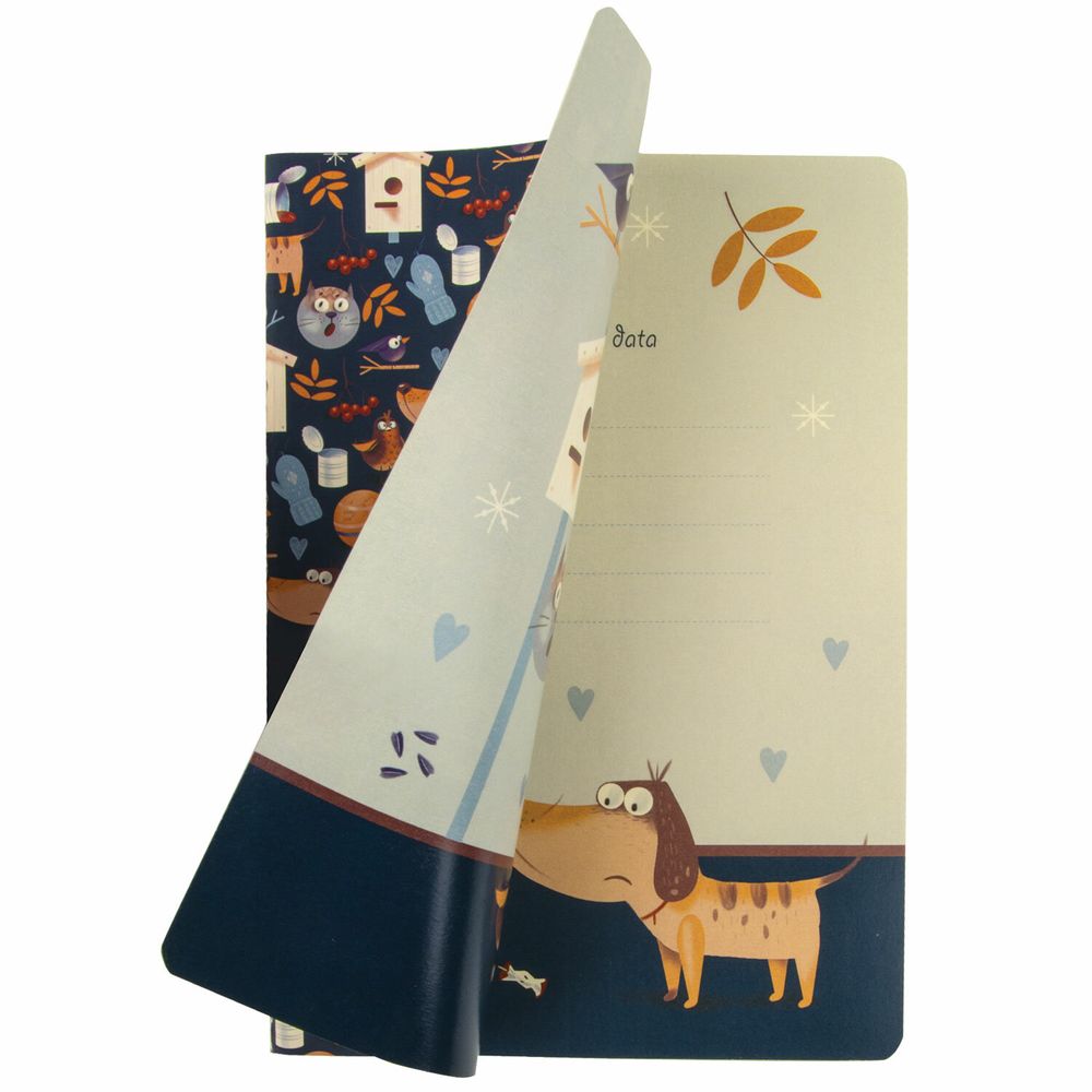 Тетради 40 л. в клетку обложка SoftTouch, НАБОР 3 шт., бежевая бумага 70 г/м2, сшивка, А5 (147х210 мм), PATTERN, BRAUBERG