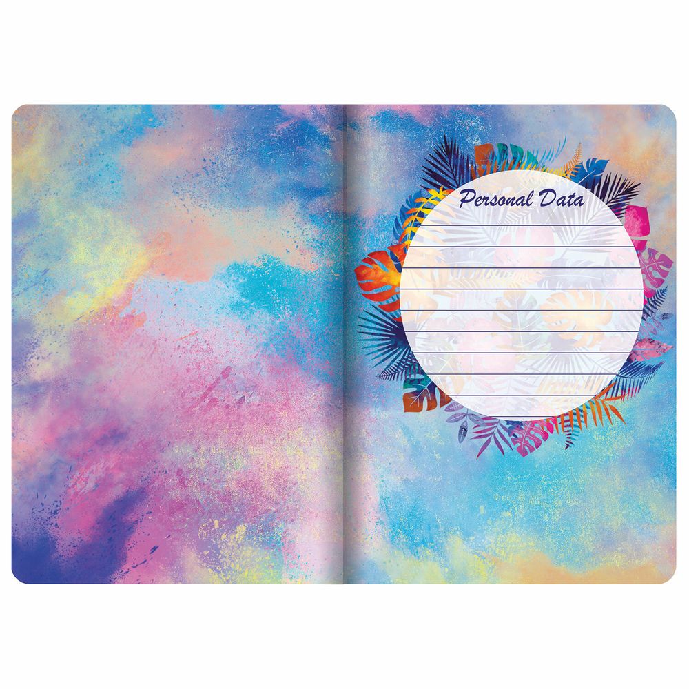 Тетради 40 л. в клетку обложка SoftTouch, НАБОР 3 шт., бежевая бумага 70 г/м2, сшивка, А5 (147х210 мм), SUMMER, BRAUBERG