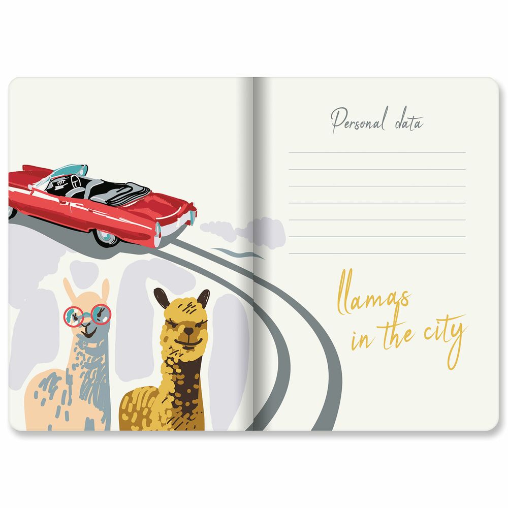 Тетради 40 л. в линию обложка SoftTouch, НАБОР 3 шт., бежевая бумага 70 г/м2, сшивка, А5 (147х210 мм), ПУТЕШЕСТВИЕ, BRAUBERG