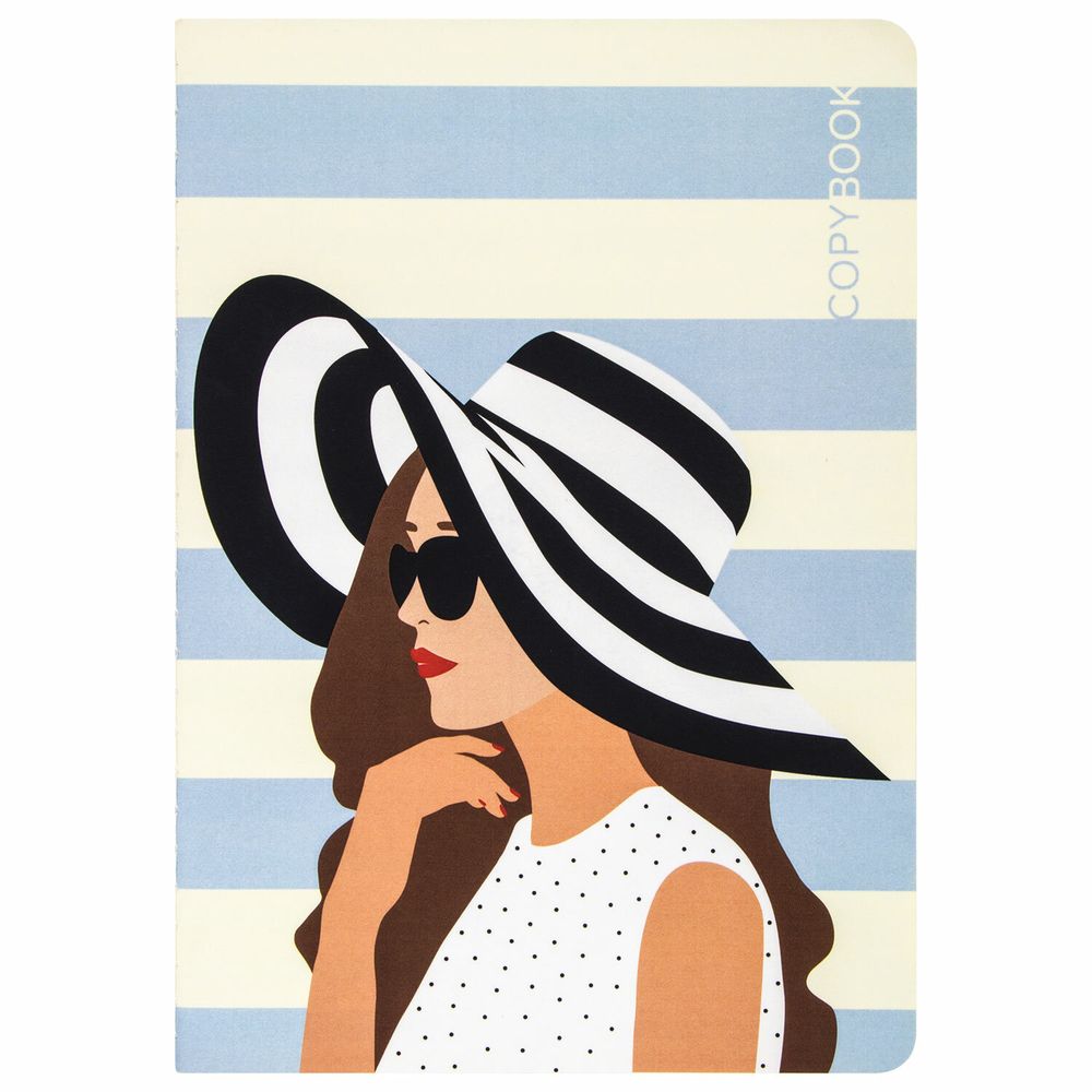 Тетрадь 40 л. в точку обложка SoftTouch, бежевая бумага 70 г/м2, сшивка, А5 (147х210 мм), БЛАЖЕНСТВО, BRAUBERG