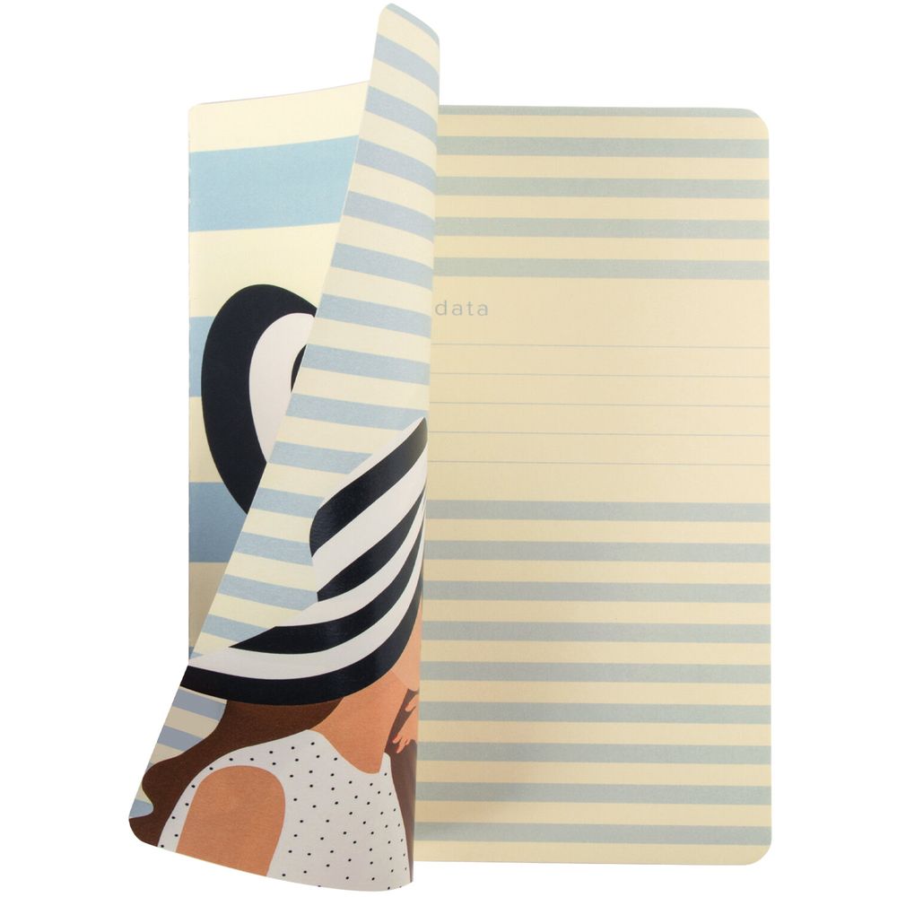 Тетрадь 40 л. в точку обложка SoftTouch, бежевая бумага 70 г/м2, сшивка, А5 (147х210 мм), БЛАЖЕНСТВО, BRAUBERG