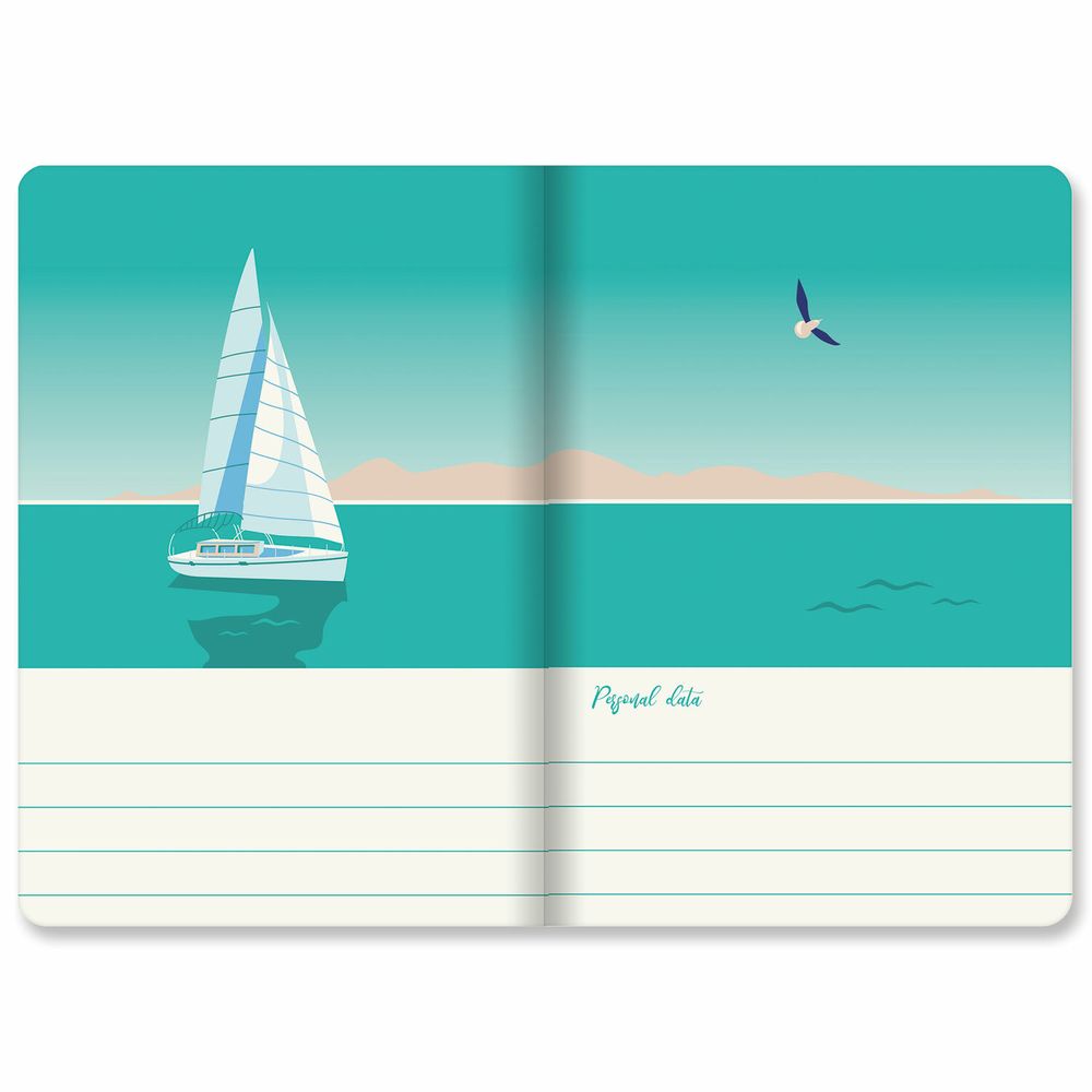 Тетради 40 л. в точку обложка SoftTouch, НАБОР 3 шт., бежевая бумага 70 г/м2, сшивка, А5 (147х210 мм), MEMORIES,BRAUBERG