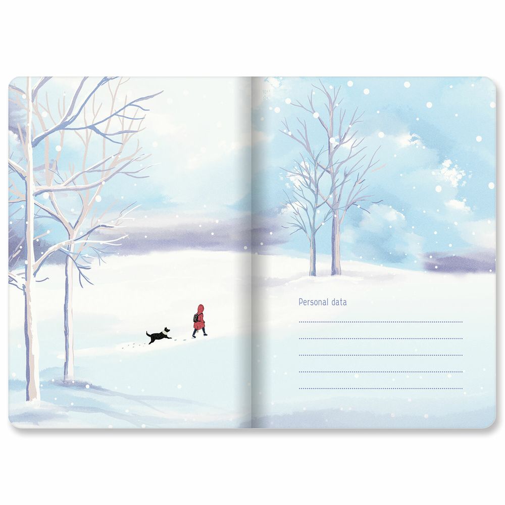 Тетради 40 л. в точку обложка SoftTouch, НАБОР 3 шт., бежевая бумага 70 г/м2, сшивка, А5 (147х210 мм), MEMORIES,BRAUBERG