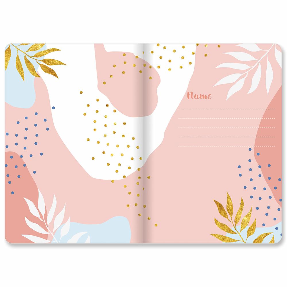 Тетради 40 л. в точку обложка SoftTouch, НАБОР 3 шт., бежевая бумага 70 г/м2, сшивка, А5 (147х210 мм), MEMORIES,BRAUBERG