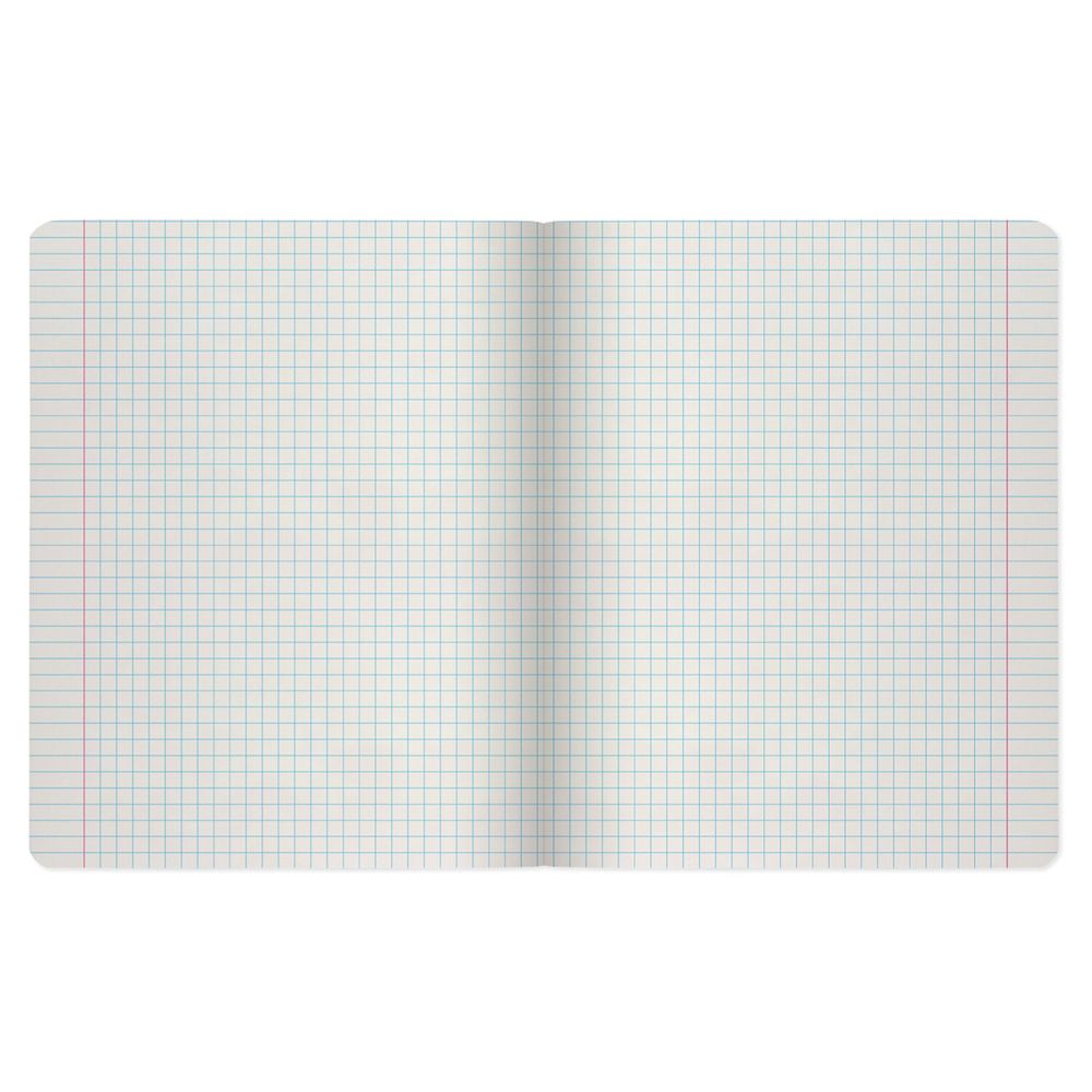 Тетрадь А5 48 л. АЛЬТ скоба, клетка, глянцевый лак, "Газета" (5 видов)