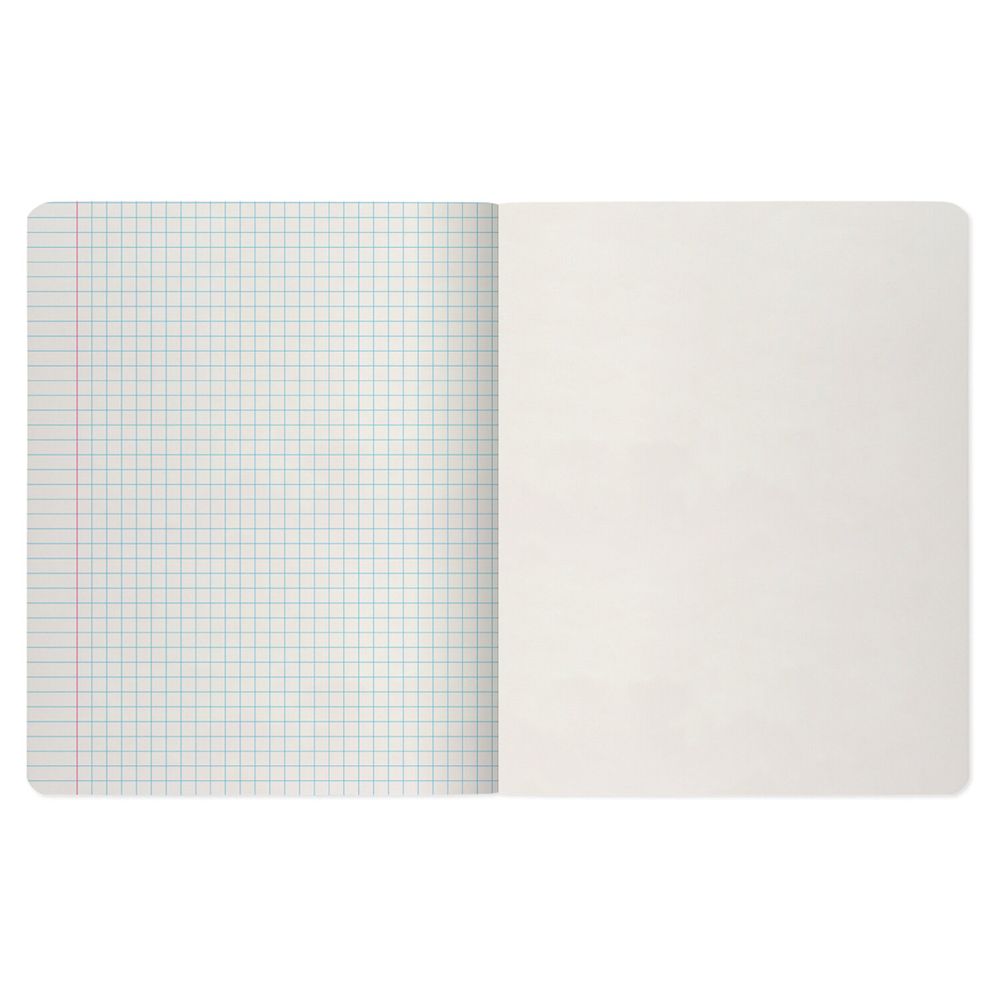 Тетрадь А5 48 л. АЛЬТ скоба, клетка, глянцевый лак, "Газета" (5 видов)