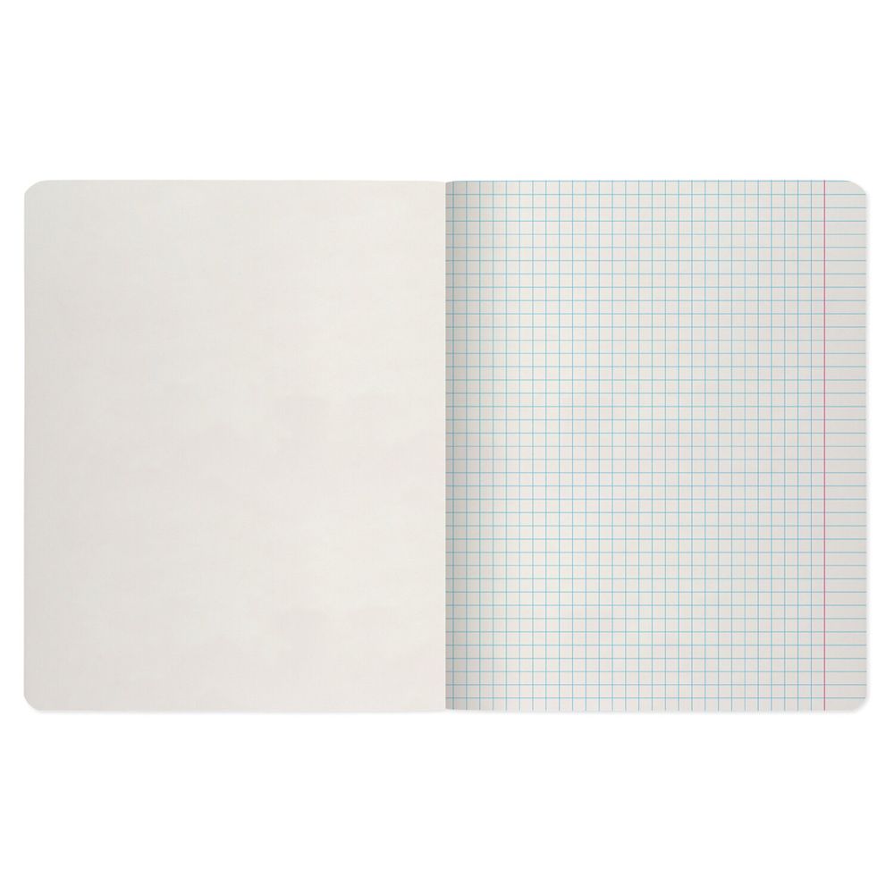 Тетрадь А5 48 л. АЛЬТ скоба, клетка, глянцевый лак, "Газета" (5 видов)