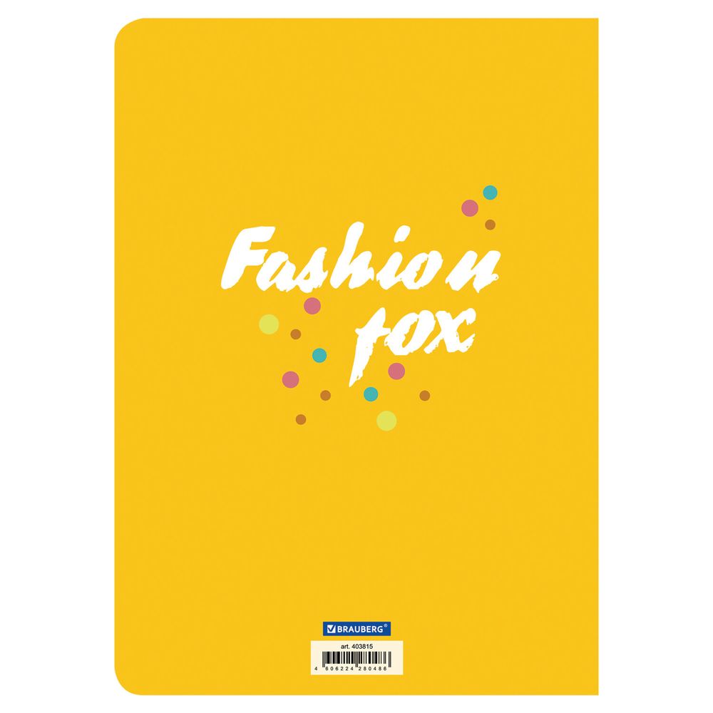 Тетрадь 60 л. в клетку обложка SoftTouch, бежевая бумага 70 г/м2, сшивка, В5 (179х250 мм), FOXY, BRAUBERG