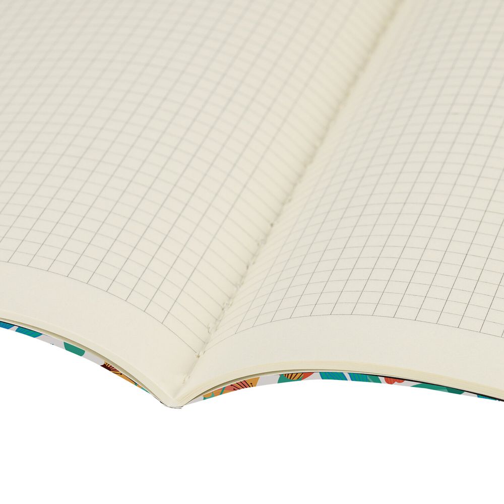 Тетрадь 60 л. в клетку обложка SoftTouch, бежевая бумага 70 г/м2, сшивка, В5 (179х250 мм), ГАРМОНИЯ, BRAUBERG