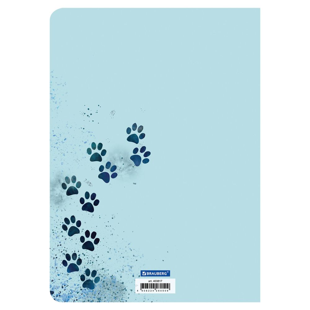 Тетрадь 60 л. в клетку обложка SoftTouch, бежевая бумага 70 г/м2, сшивка, В5 (179х250 мм), НЕДОТРОГА, BRAUBERG