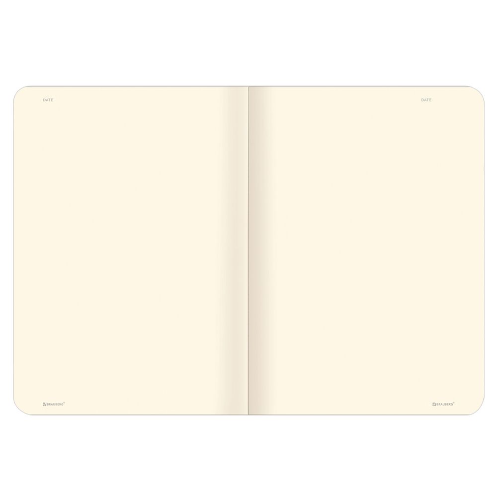 Тетради-скетчбуки 60 л. обложка SoftTouch, НАБОР 2 шт., бежевая бумага 70 г/м2, сшивка, B5 (179х250 мм), ROMANTIC, BRAUBERG