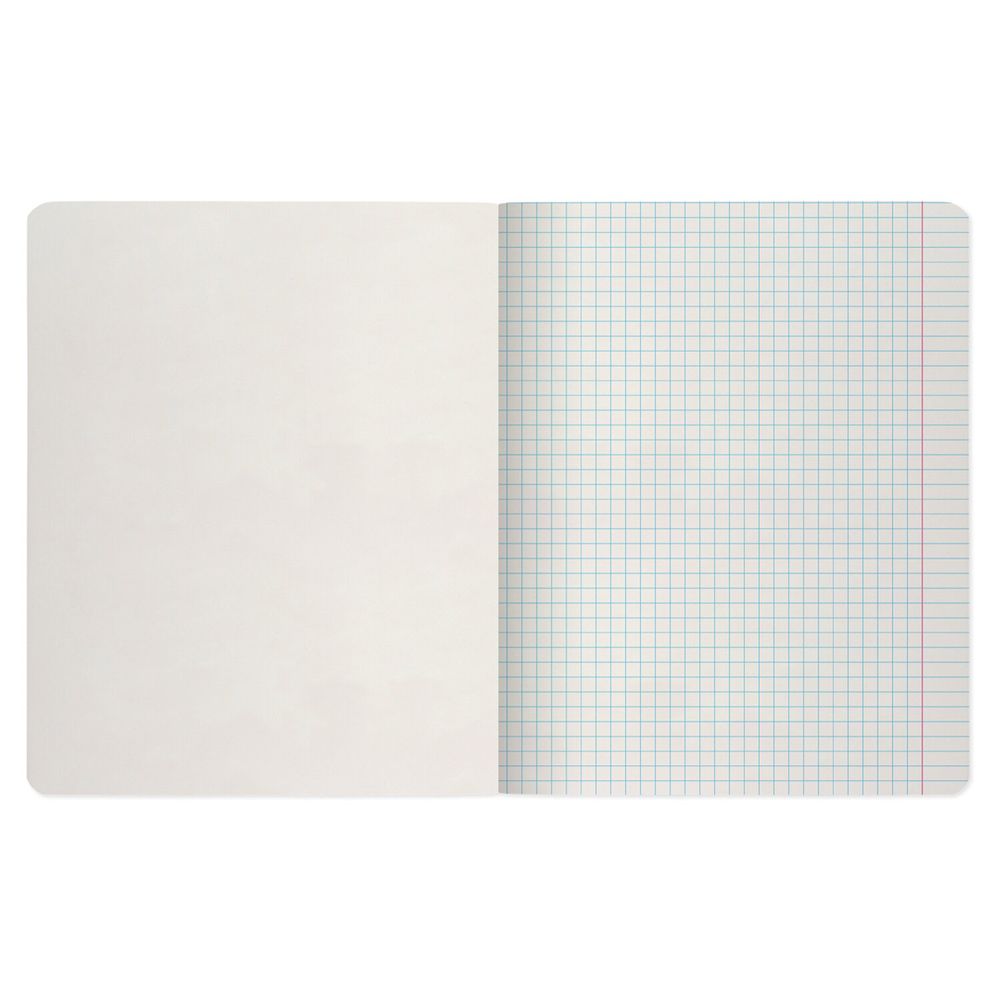 Тетрадь А5 96 л. АЛЬТ скоба, клетка, гибридный лак, "Coffe time" (5 видов)