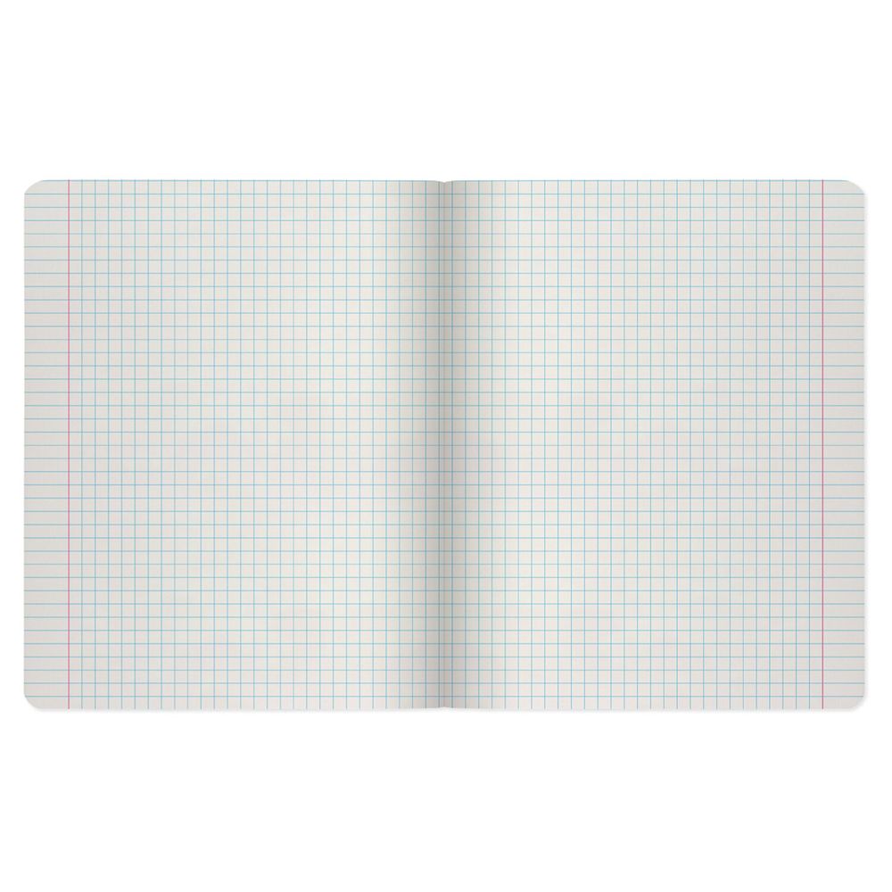 Тетрадь А5 96 л. АЛЬТ скоба, клетка, гибридный лак, "Coffe time" (5 видов)