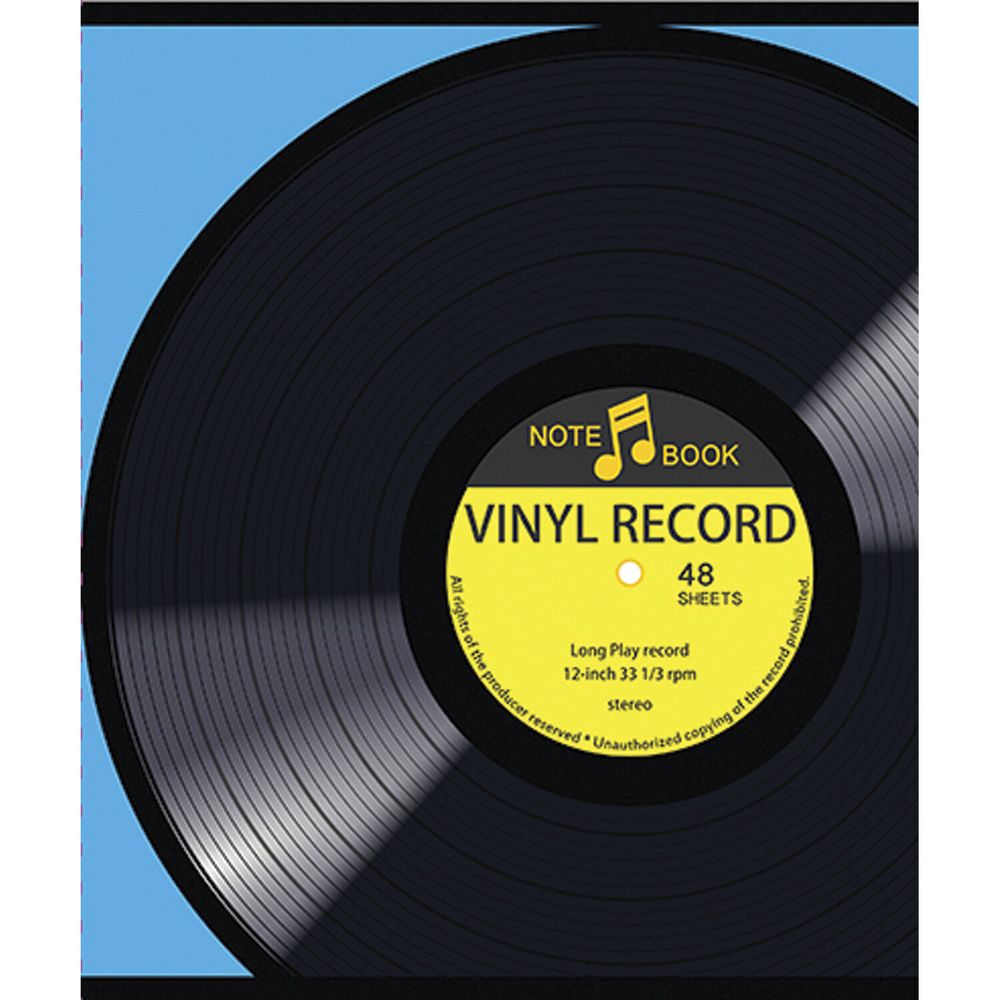 Тетрадь А5, 96 л., ПЗБМ, скоба, клетка, ламинация, выборочный лак, флуоресцент, "Винил" (5 видов)