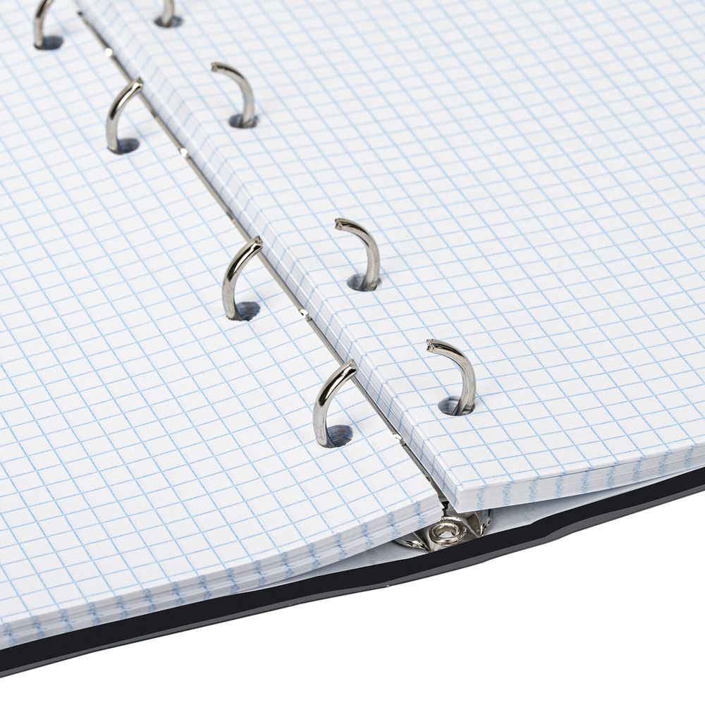 Тетрадь на кольцах А5 (175х215 мм), 120 листов, твердый картон, клетка, BRAUBERG, Beauty