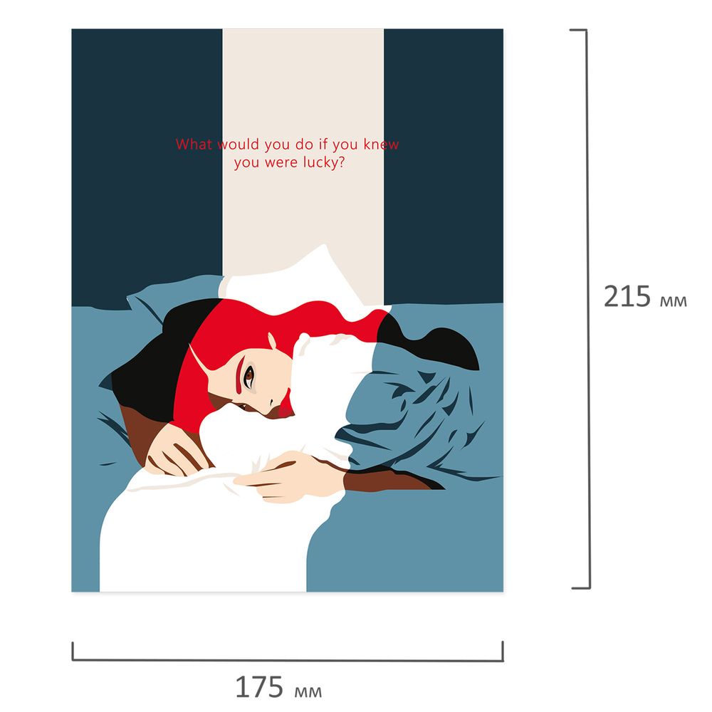 Тетрадь на кольцах А5 (175х215 мм), 120 листов, твердый картон, клетка, BRAUBERG, In Dreams