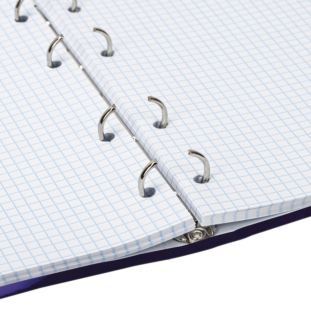 Тетрадь на кольцах А5 (175х215 мм), 160 листов, твердый картон, клетка, BRAUBERG, "Anime Dreams"