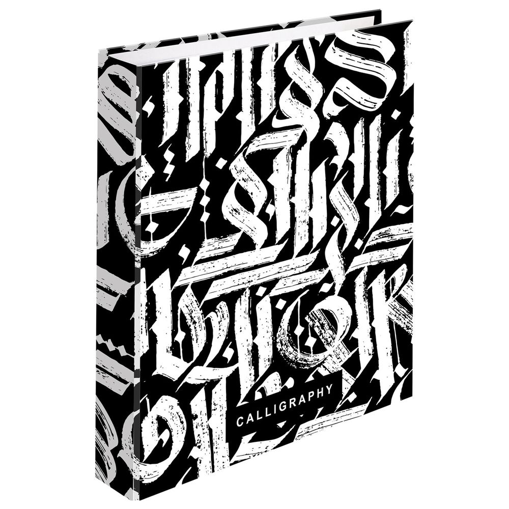 Тетрадь на кольцах А5 (175х215 мм), 240 листов, твердый картон, клетка, с разделителями, BRAUBERG, Calligraphy