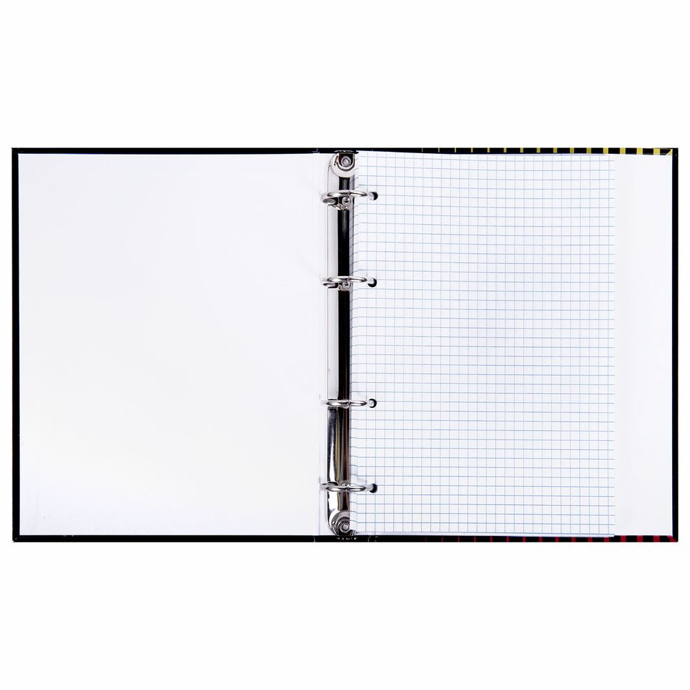 Тетрадь на кольцах А5 175х215 мм, 120 листов, твердый картон, клетка, BRAUBERG, "Anime Girl"