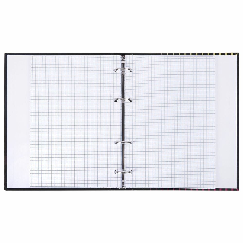 Тетрадь на кольцах А5 175х215 мм, 120 листов, твердый картон, клетка, BRAUBERG, "Anime Girl"