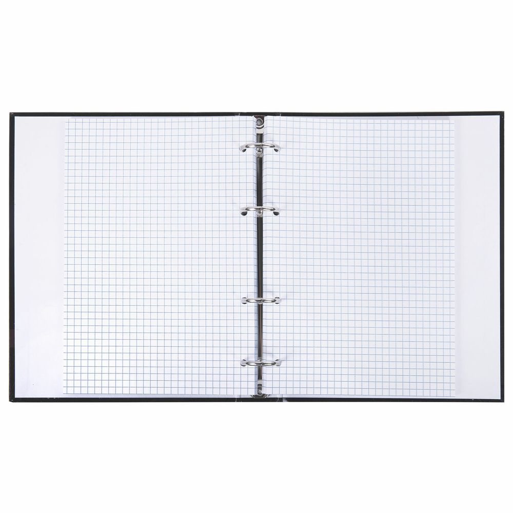 Тетрадь на кольцах А5 175х215 мм, 120 листов, твердый картон, клетка, BRAUBERG, "Minimal"