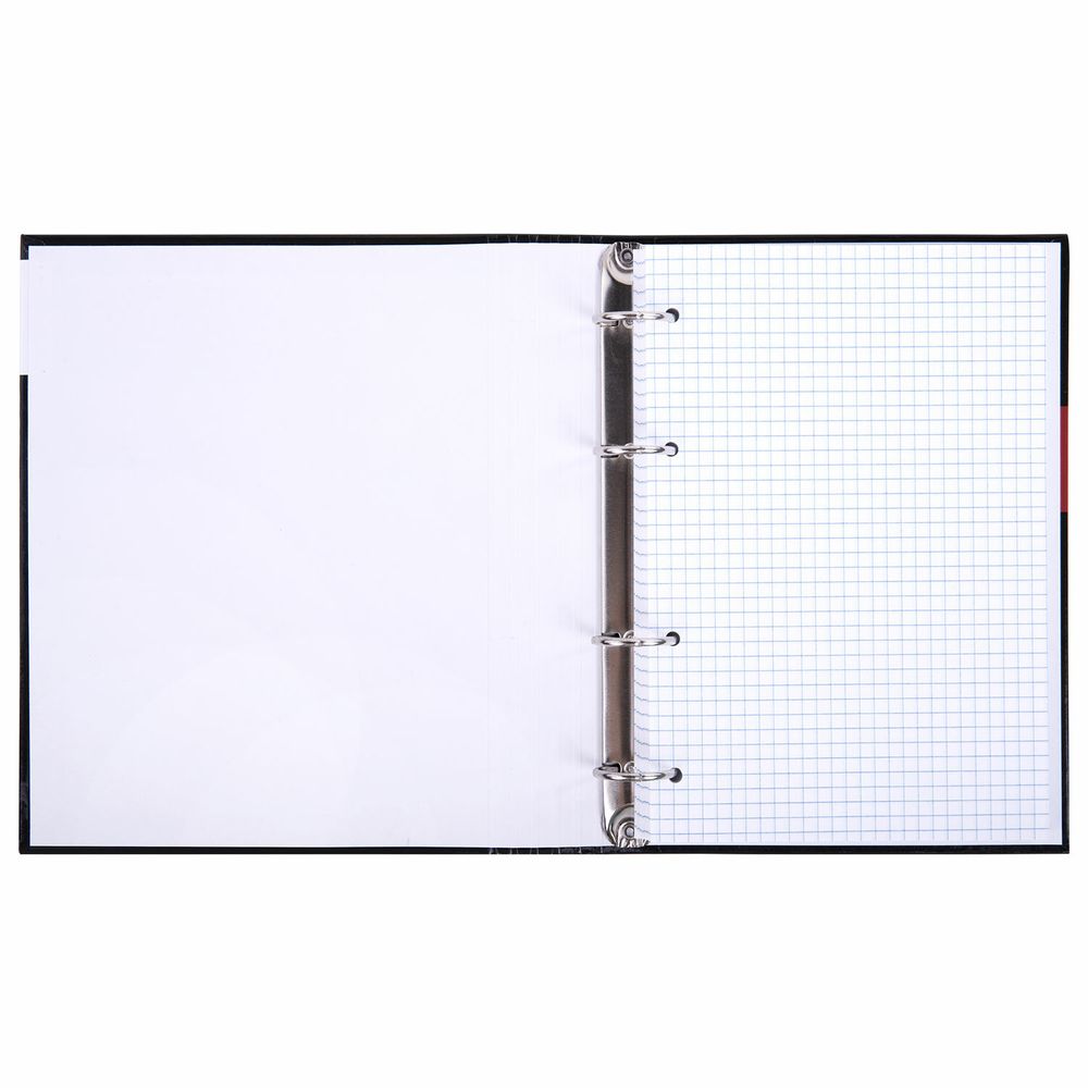 Тетрадь на кольцах А5 175х215 мм, 120 листов, твердый картон, клетка, BRAUBERG, "Anime Manga"