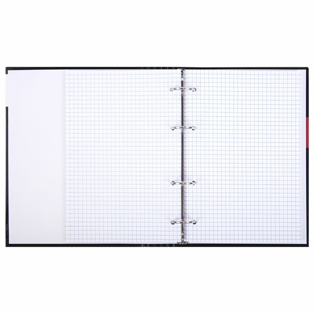 Тетрадь на кольцах А5 175х215 мм, 120 листов, твердый картон, клетка, BRAUBERG, "Anime Manga"