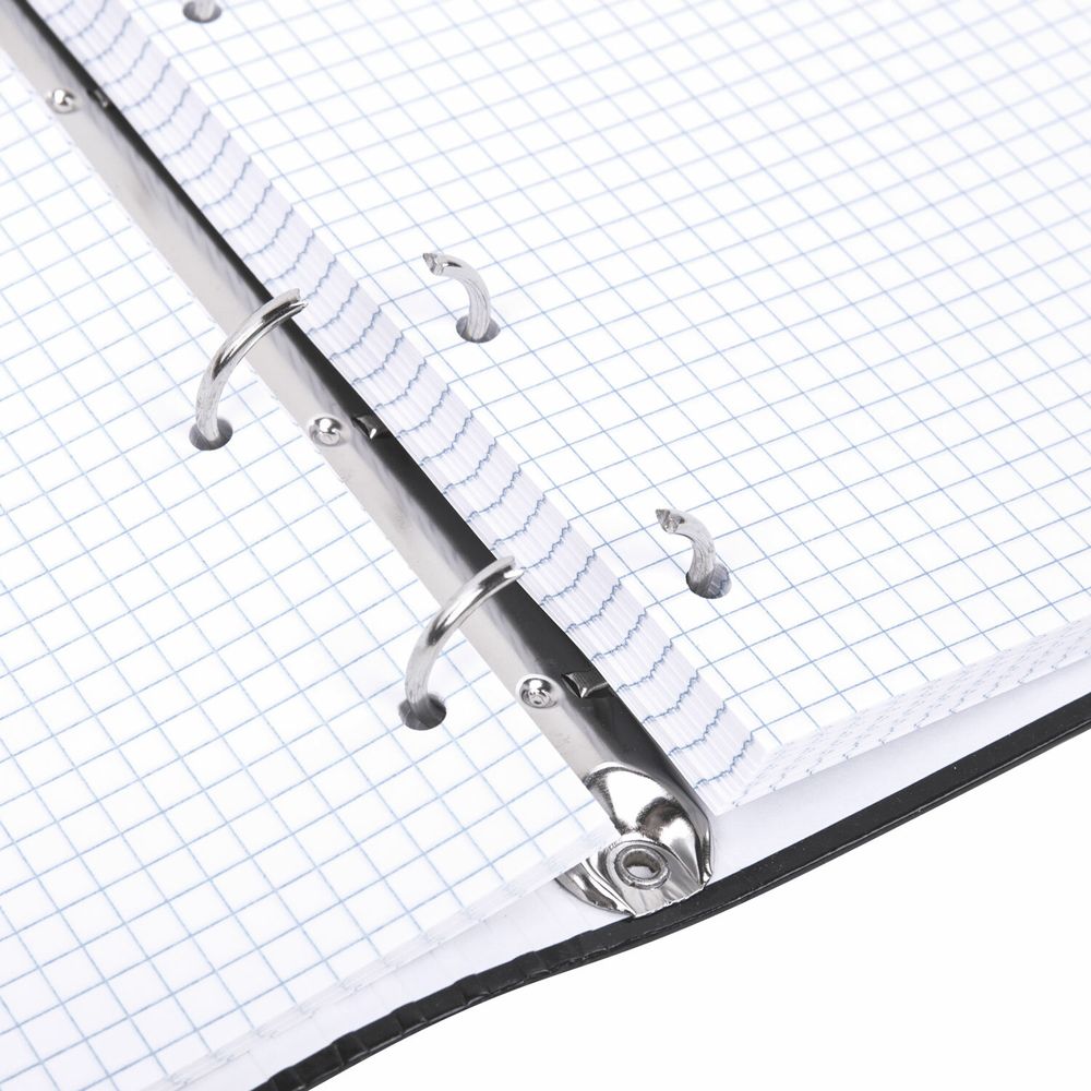 Тетрадь на кольцах А5 175х215 мм, 120 листов, твердый картон, клетка, BRAUBERG, "Anime Manga"