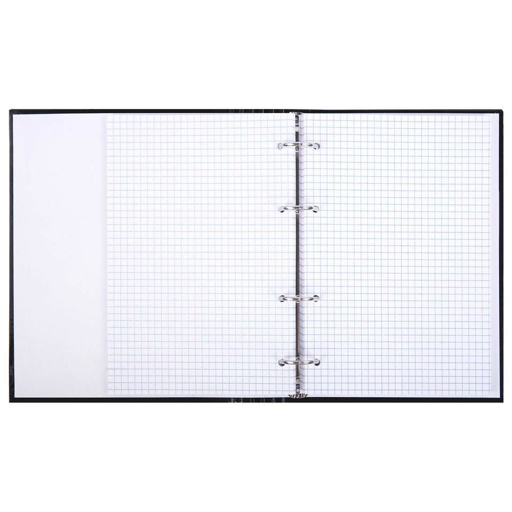 Тетрадь на кольцах А5 175х215 мм, 120 листов, твердый картон, клетка, BRAUBERG, "Стадии недели"