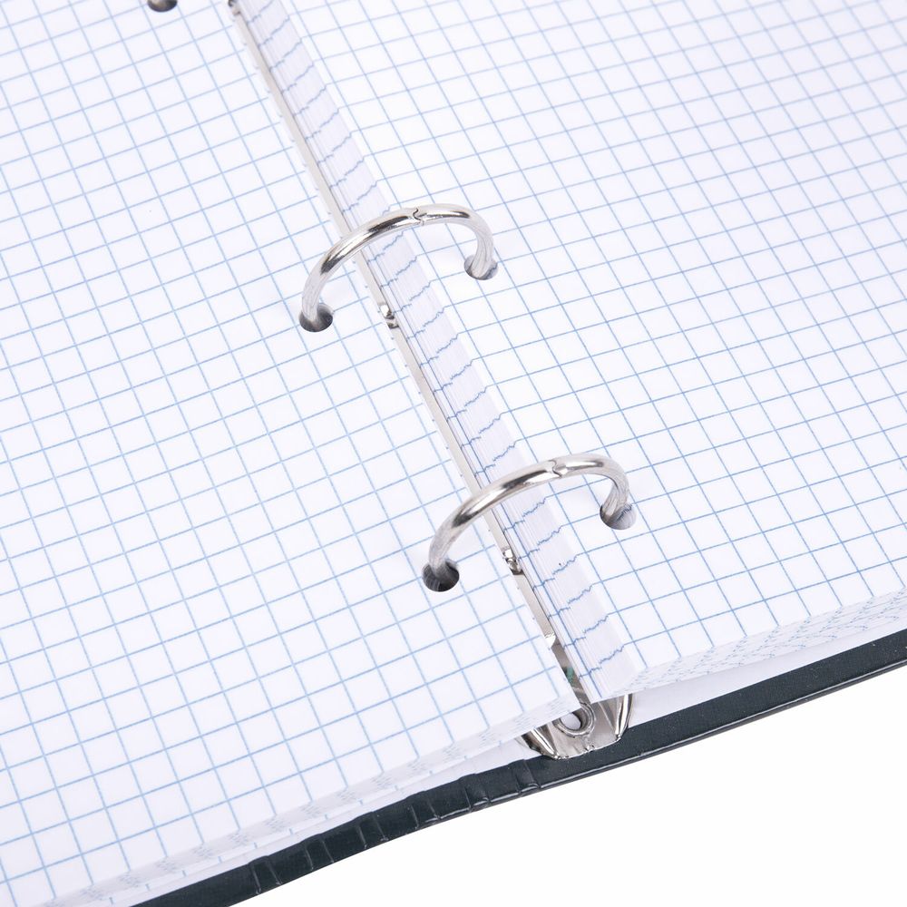 Тетрадь на кольцах А5 175х215 мм, 120 листов, твердый картон, клетка, BRAUBERG, "Стадии недели"