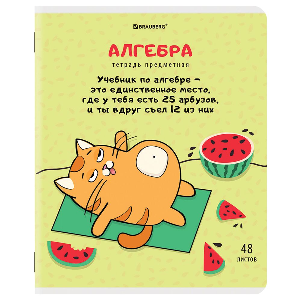 Тетради предметные, КОМПЛЕКТ 12 ПРЕДМЕТОВ, 48 л., TWIN-лак, BRAUBERG, "КОТ-ЭНТУЗИАСТ"