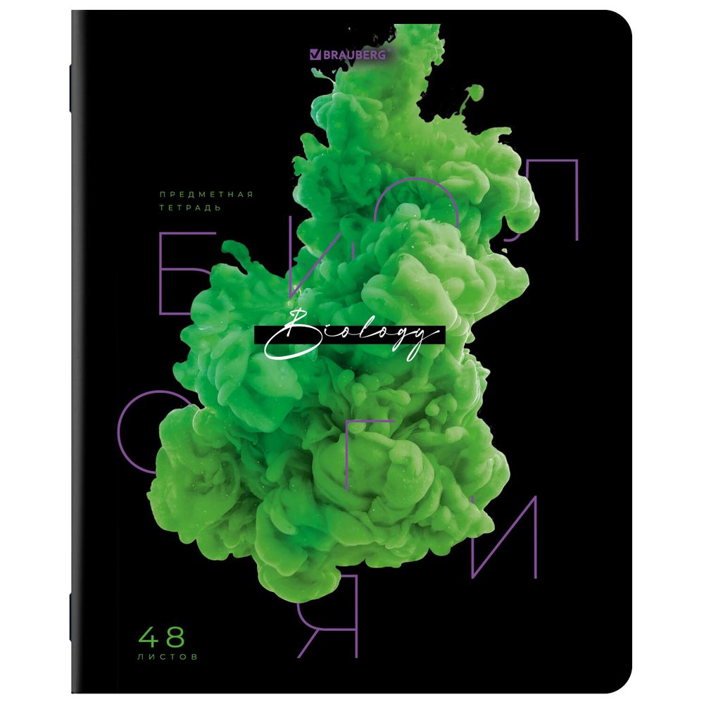 Тетради предметные, КОМПЛЕКТ 12 ПРЕДМЕТОВ, 48 л., глянцевый УФ-лак, BRAUBERG, "PIGMENT"