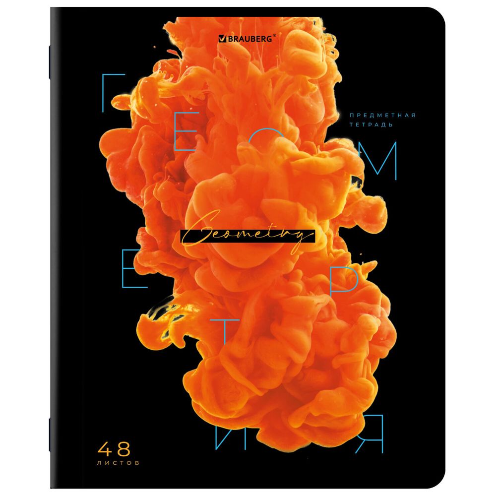 Тетради предметные, КОМПЛЕКТ 12 ПРЕДМЕТОВ, 48 л., глянцевый УФ-лак, BRAUBERG, "PIGMENT"