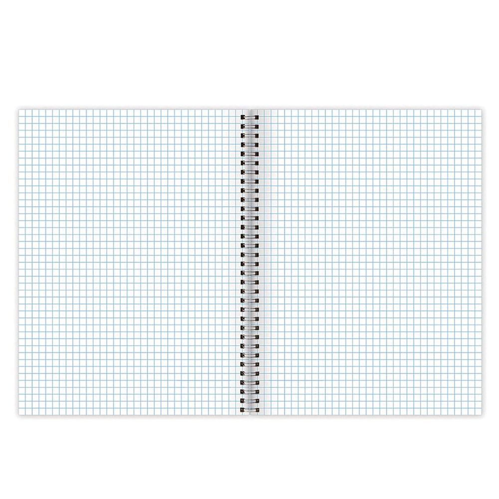 Тетрадь А4, 120 л., BRAUBERG гребень, клетка, обложка картон, "Vision"