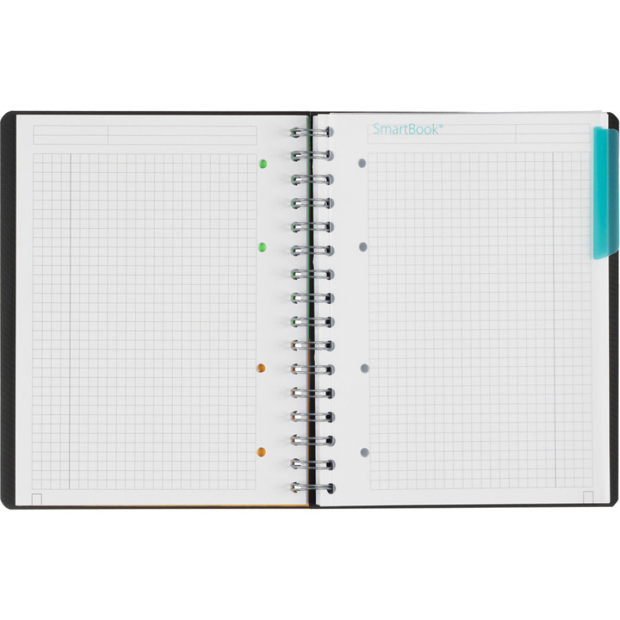 Бизнес-тетрадь 120л, А5, клетка спираль, Attache Selection SMARTBOOK