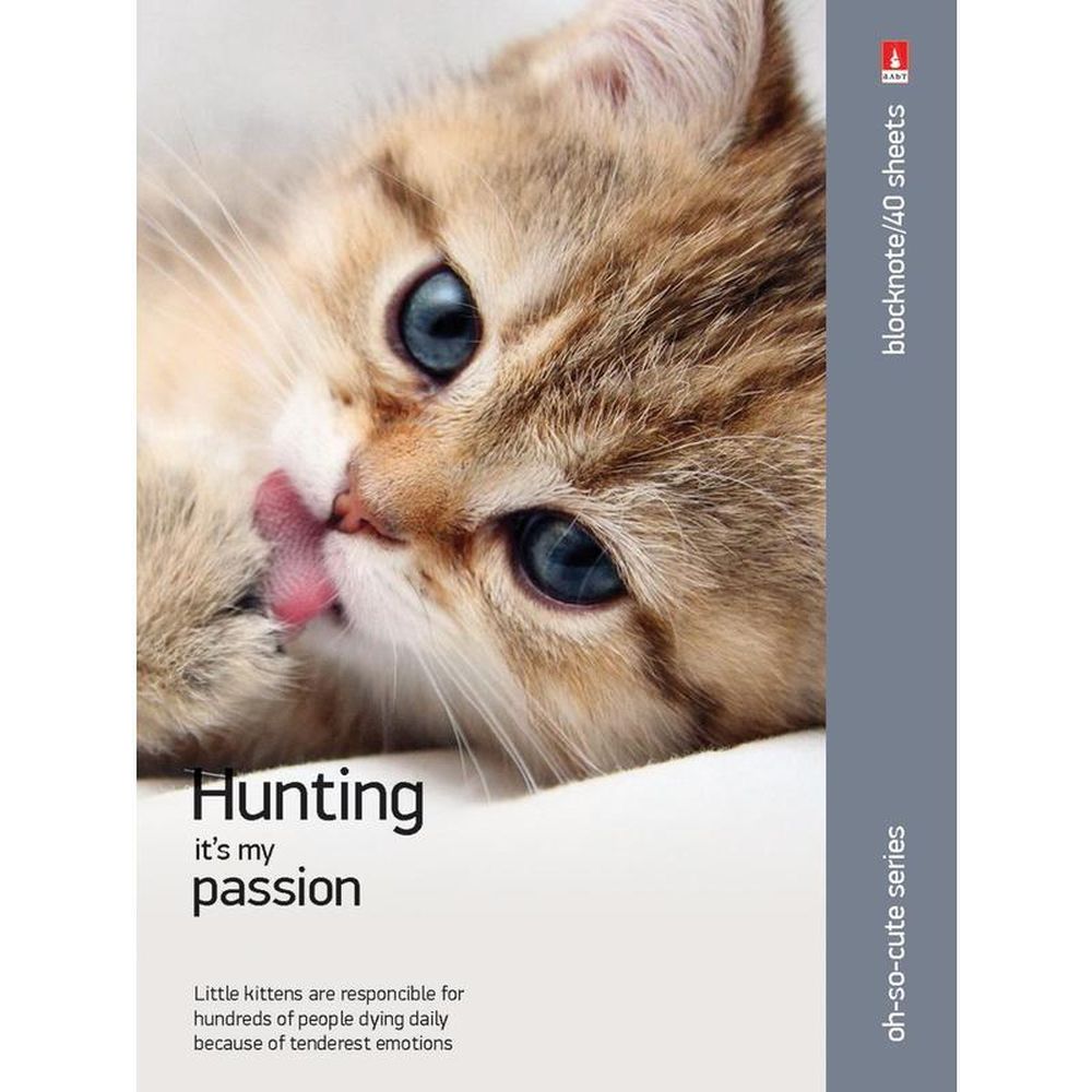 Блокнот 40л, А6, клетка, скрепка, Альт