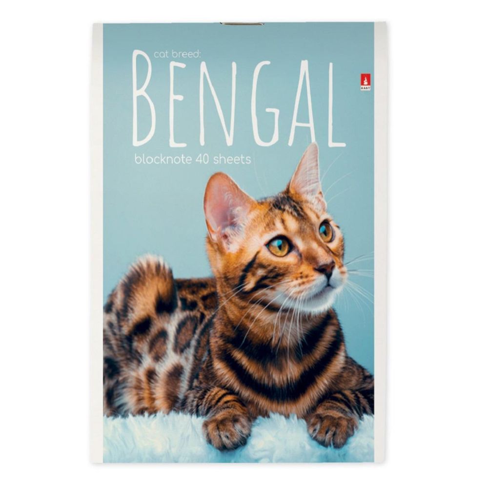 Блокнот 40л, А6, клетка, скрепка, Альт